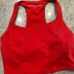 Beyond Yoga Vibrant Red Sports Bra